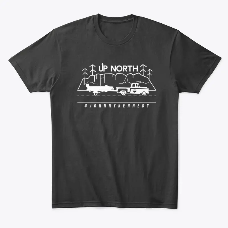 Up North T-Shirt Black (Unisex)